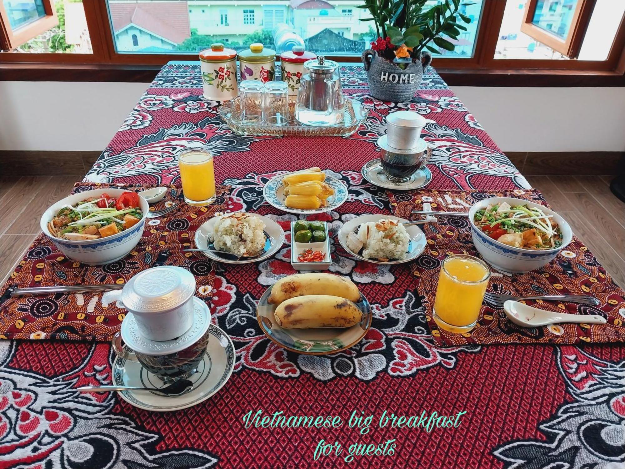 An Homestay-Vietnamese Vegetarian Breakfast Dong Khe Sau المظهر الخارجي الصورة